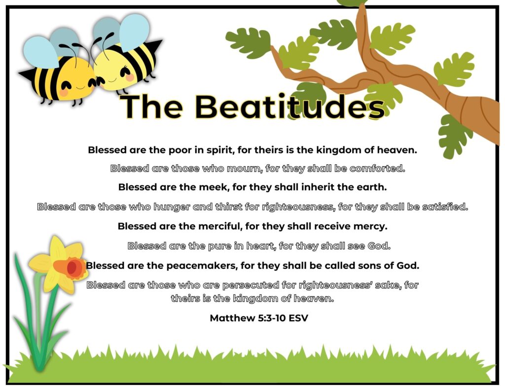 free beatitudes printables | healing home